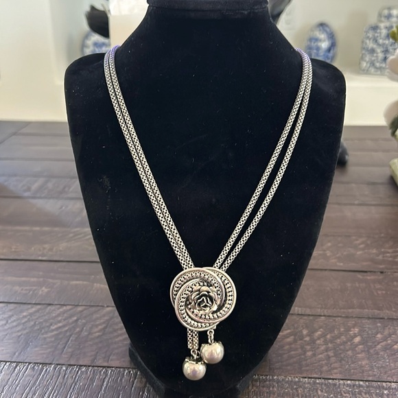 Bolero sterling silver adjustable necklace
